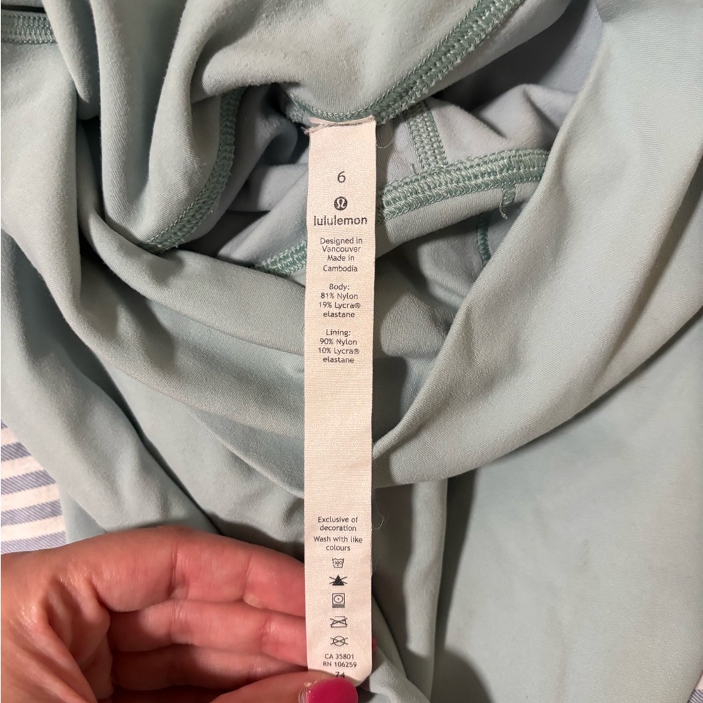 Lululemon Light Blue Activewear